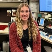 Staff at a community event.