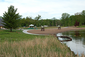 Big Marine Park Reserve beach area