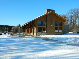 Nordic Center in wintertime