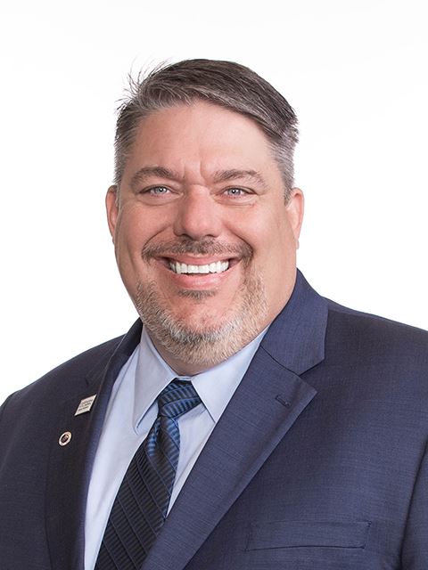 Portrait of Wayne Sandberg, director of Public Works.