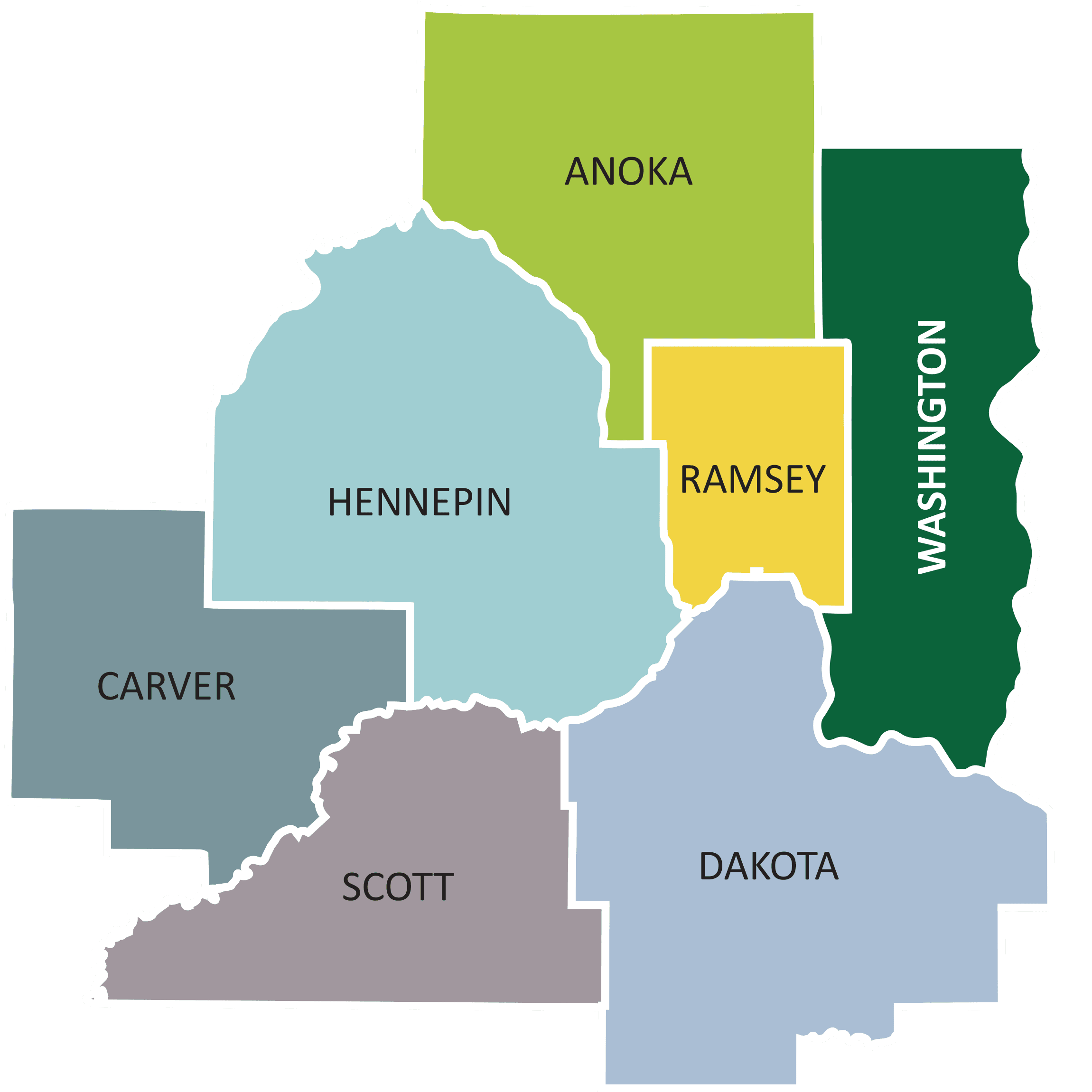 7-Metro-County-Map