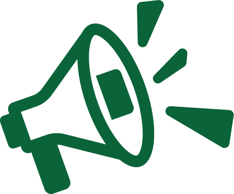 Announcement icon no text