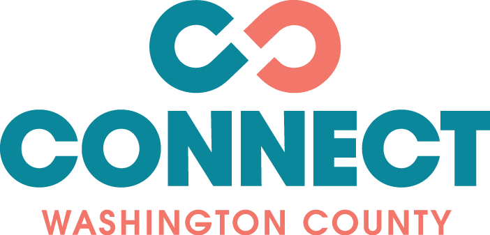 Connect Logo with text Washington County